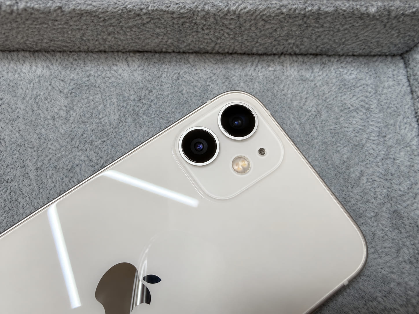iPhone12miniカメラ洗浄完了後の撮影確認(横浜関内対応)